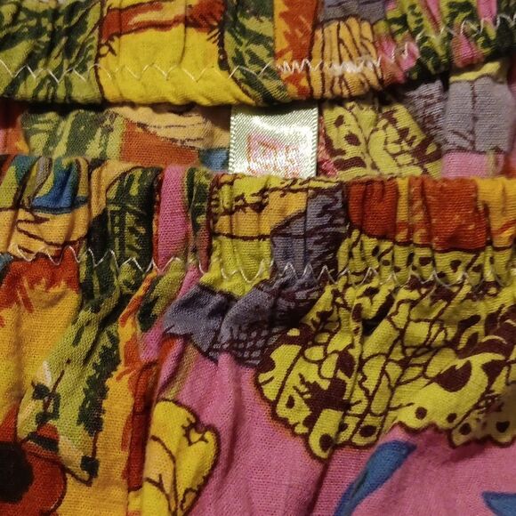 Groovy Gal Frida Khalo Pants. Arty, Colorful . Boho - Picture 7 of 7